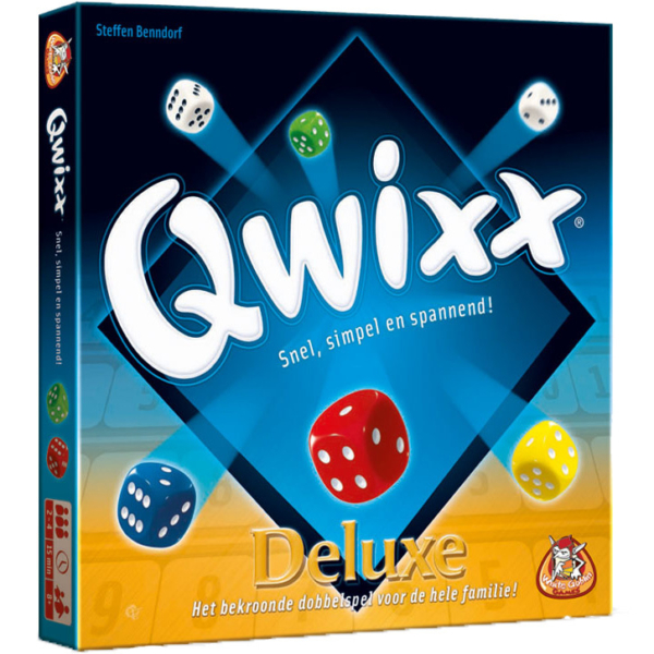 White Goblin Games Qwixx Deluxe Dobbelspel