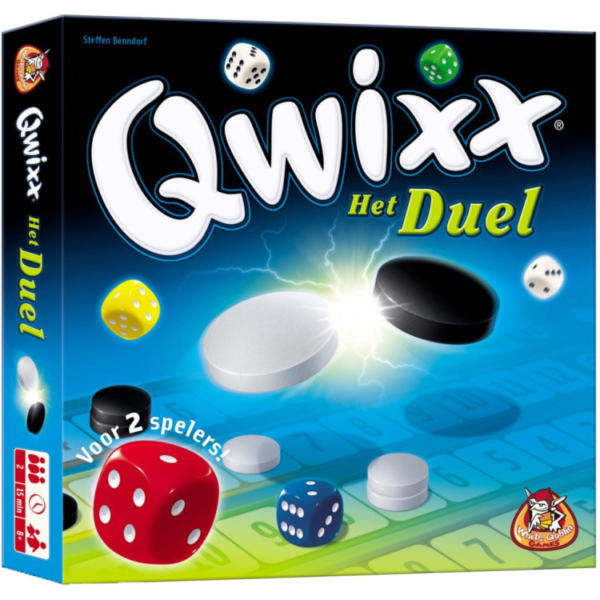 White Goblin Games Qwixx Het Duel Dobbelspel