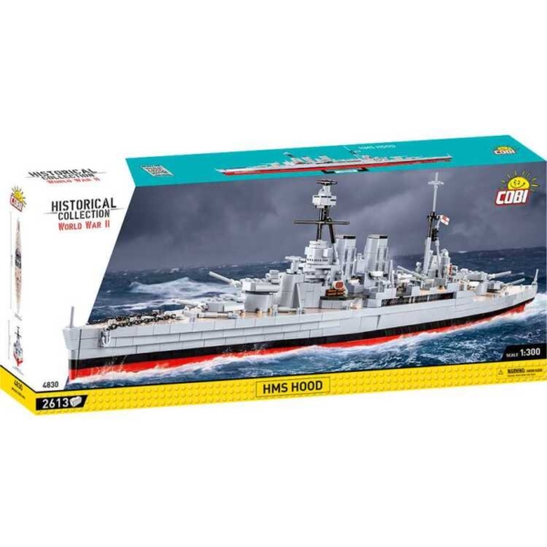 COBI WW2 Historical Collection - HMS HOOD Constructiespeelgoed