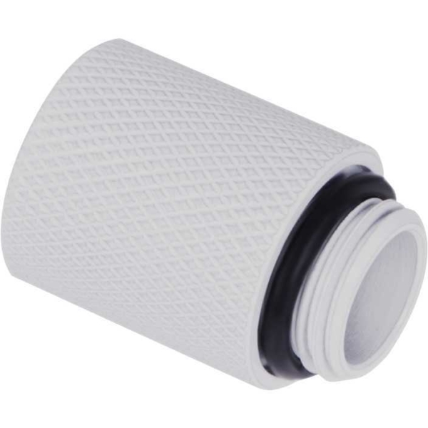 Alphacool Eiszapfen verlengstuk 20 mm G1/4 AG to G1/4 IG - White verlenging