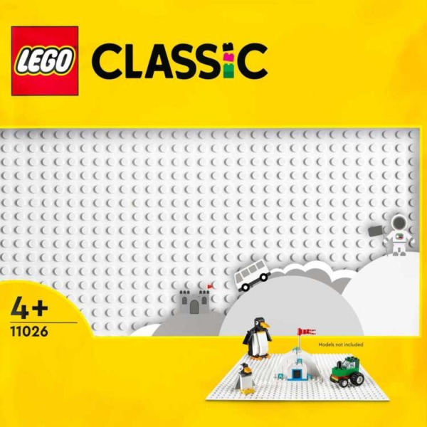 LEGO Classic - Witte bouwplaat Constructiespeelgoed