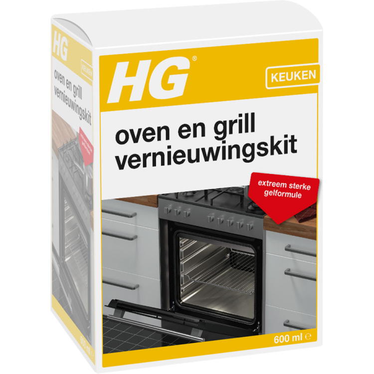 HG Oven & grill vernieuwingskit reinigingsmiddel