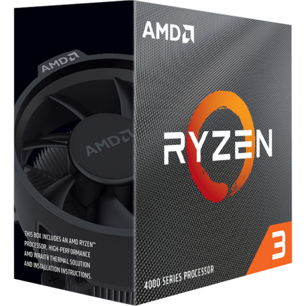 AMD Ryzen 3 4100, 3,8 GHz (4,0 GHz Turbo Boost) processor