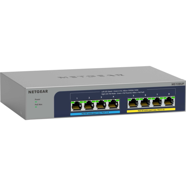 Netgear MS108UP switch