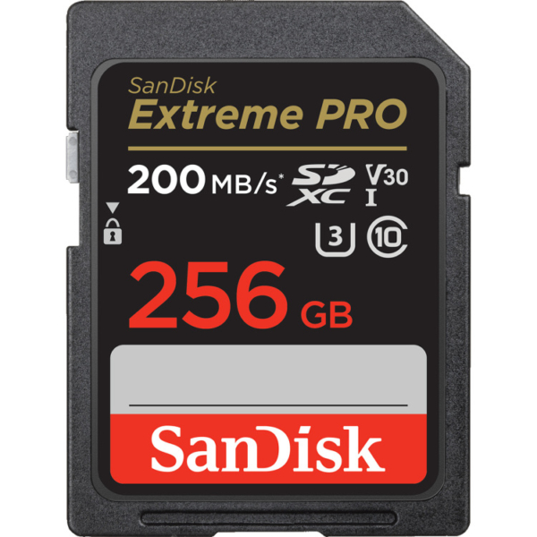 SanDisk Extreme PRO SDXC 256 GB geheugenkaart