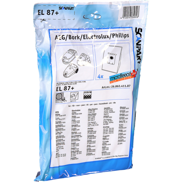 Scanpart Stofzak S-Bag EL87+ stofzuigerzak