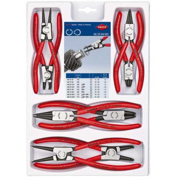 KNIPEX Borgveertangenset 00 20 04 V01