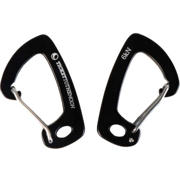 Ticket to the Moon Karabijnhaak 6 kN bevestiging