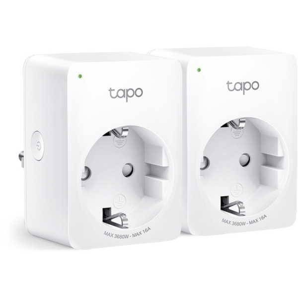 TP-Link Tapo P110 (2-pack) Mini smart wifi-stopcontact schakel stekkerdoos