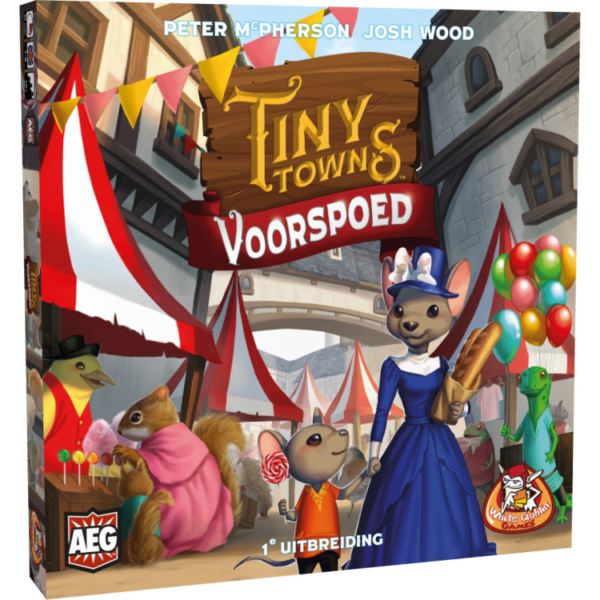 White Goblin Games Tiny Towns: Voorspoed (1e Uitbreiding) Bordspel