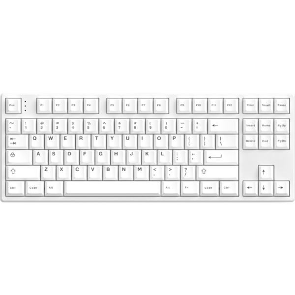 HelloGanss HS87T White toetsenbord