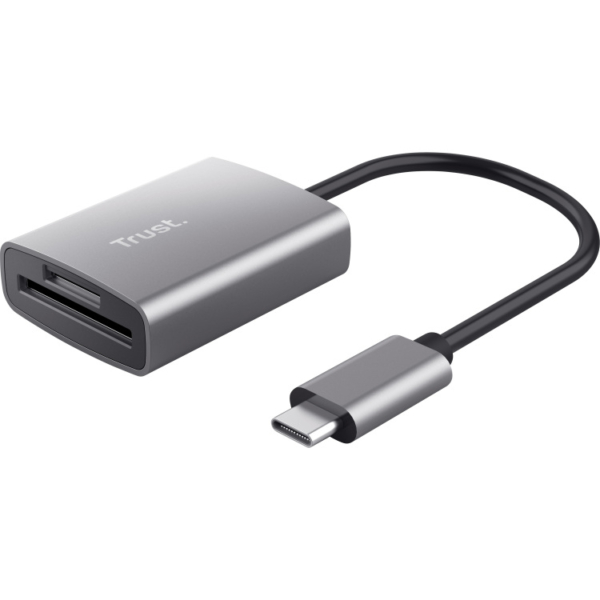 Trust Dalyx Snelle USB-kaartlezer van aluminium