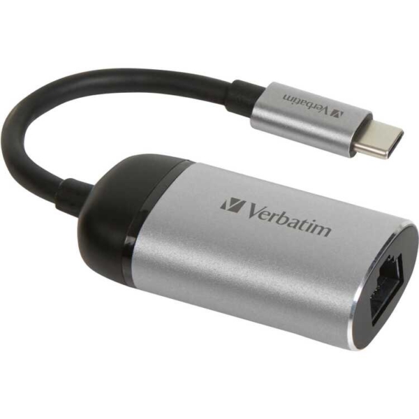 Verbatim USB 3.2 Gen 1 adapter, USB-C > RJ-45
