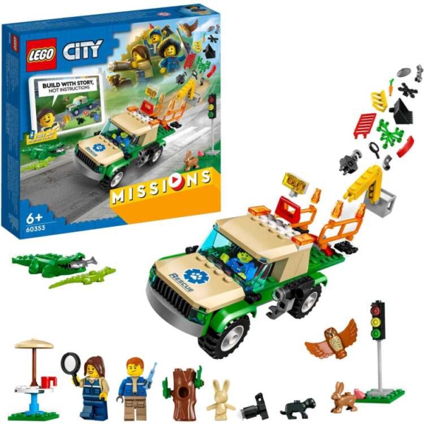 LEGO City - Wilde dieren reddingsmissies Constructiespeelgoed
