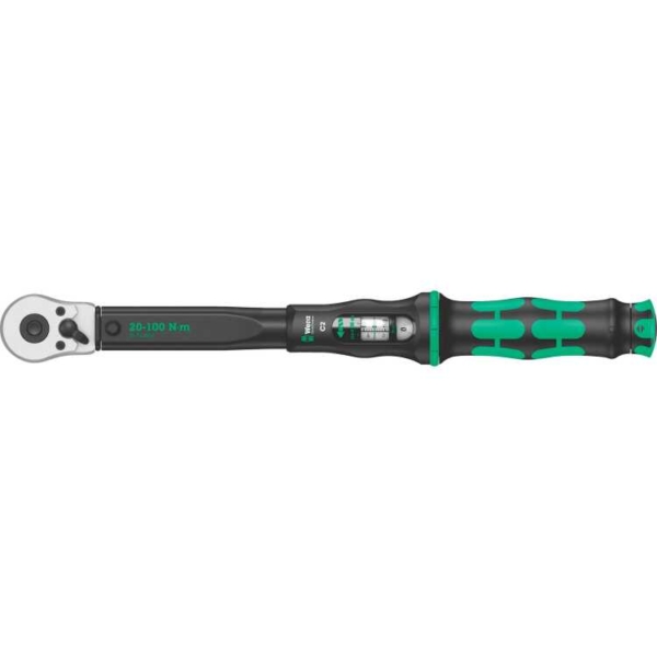 Wera Click-Torque C 2 draaimomentsleutel met omschakelratel, 20-100 Nm