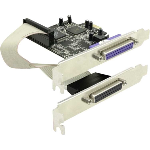 DeLOCK PCI Express kaart 2x Parallel interface kaart