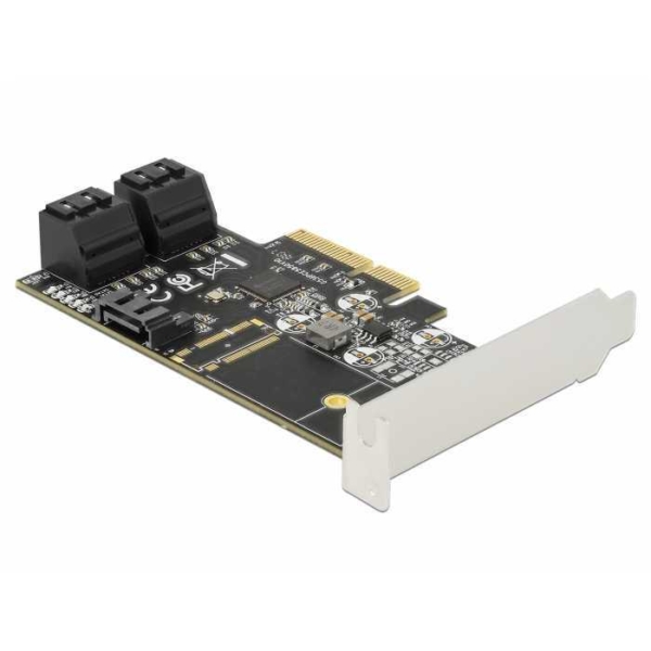DeLOCK 5-poorts SATA PCIe x4-kaart adapter