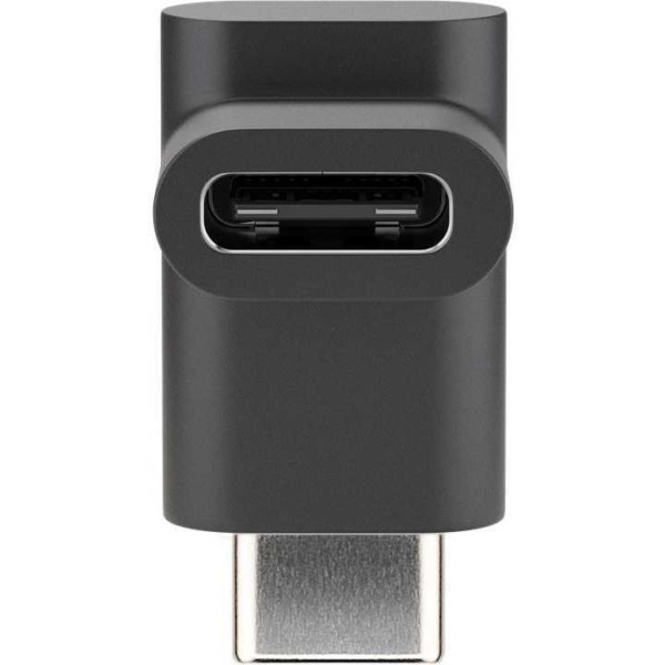 goobay Adapter USB-C aansluiting > USB-C stekker, 90°