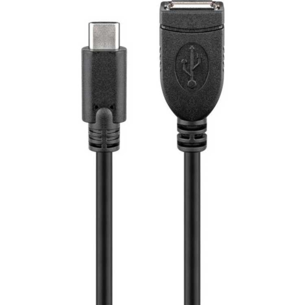 goobay USB-C > USB-A 2.0 verlengkabel