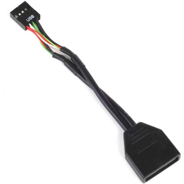 SilverStone G11303050-RT, USB 2.0 (intern) 9pin > USB 3.0 (intern) 19pin adapter