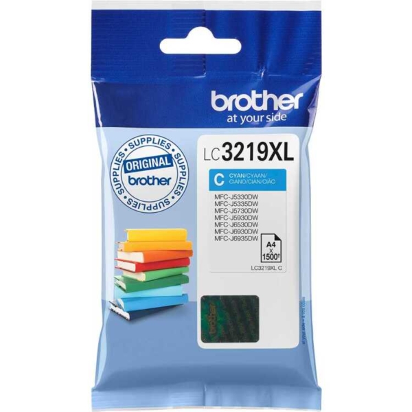 Brother Originele LC-3219XLC cyaan inktcartridge
