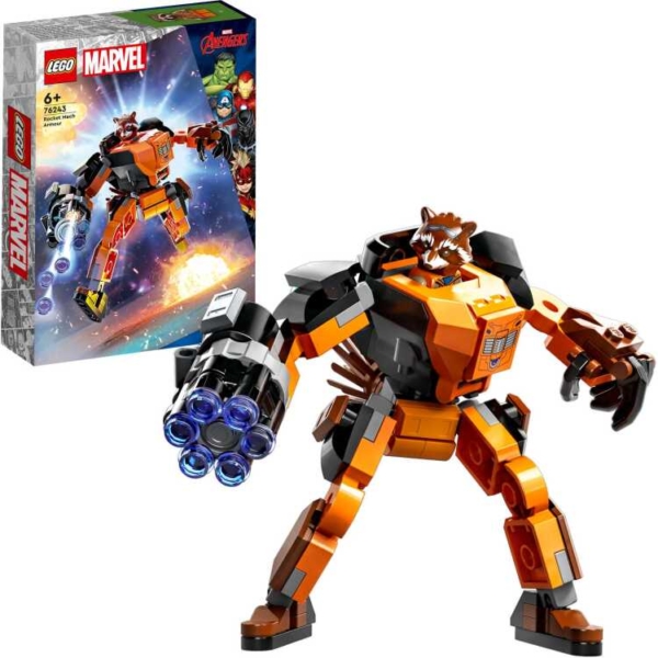 LEGO Marvel - Rocket mechapantser Constructiespeelgoed