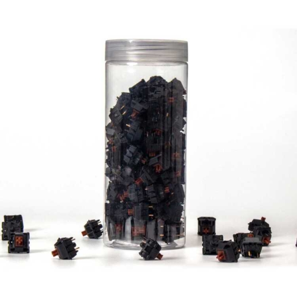 Keychron Gateron KS-3X Full Black Brown Switch-Set keyboard switches