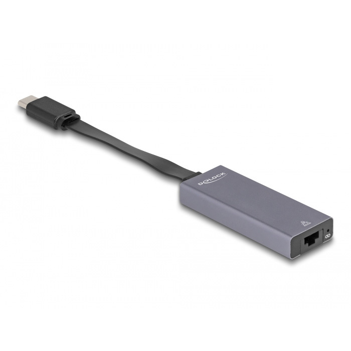 DeLOCK USB-C > 2.5 Gigabit LAN slim netwerkadapter
