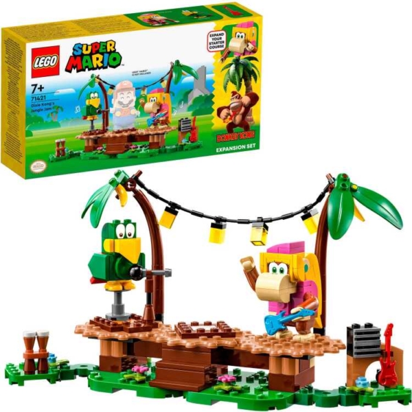 LEGO Super Mario - Uitbreidingsset: Dixie Kongs Jungleshow Constructiespeelgoed