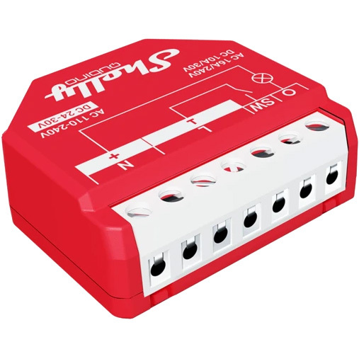 Shelly Qubino Wave 1 PM relais