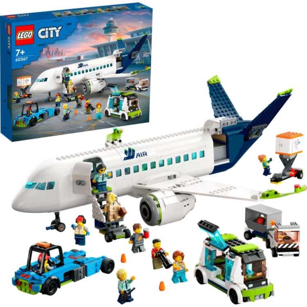 LEGO City - Passagiersvliegtuig Constructiespeelgoed