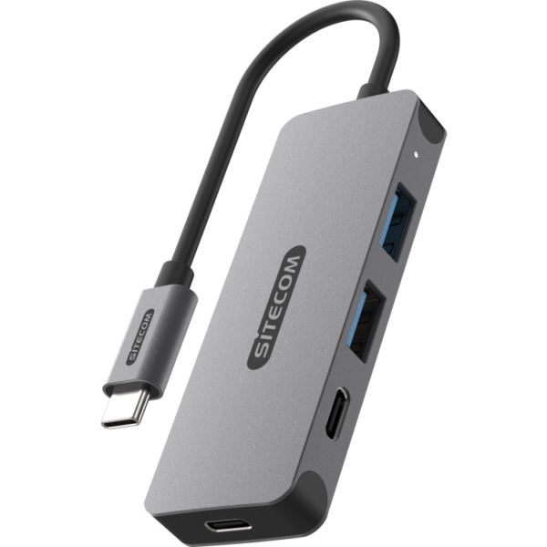 Sitecom USB-C naar 2x USB-A + 2x USB-C usb-hub