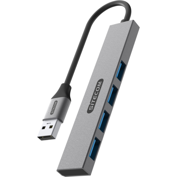 Sitecom USB-A naar 4x USB-A Tiny usb-hub
