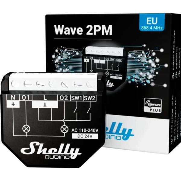 Shelly Qubino Wave 2PM relais