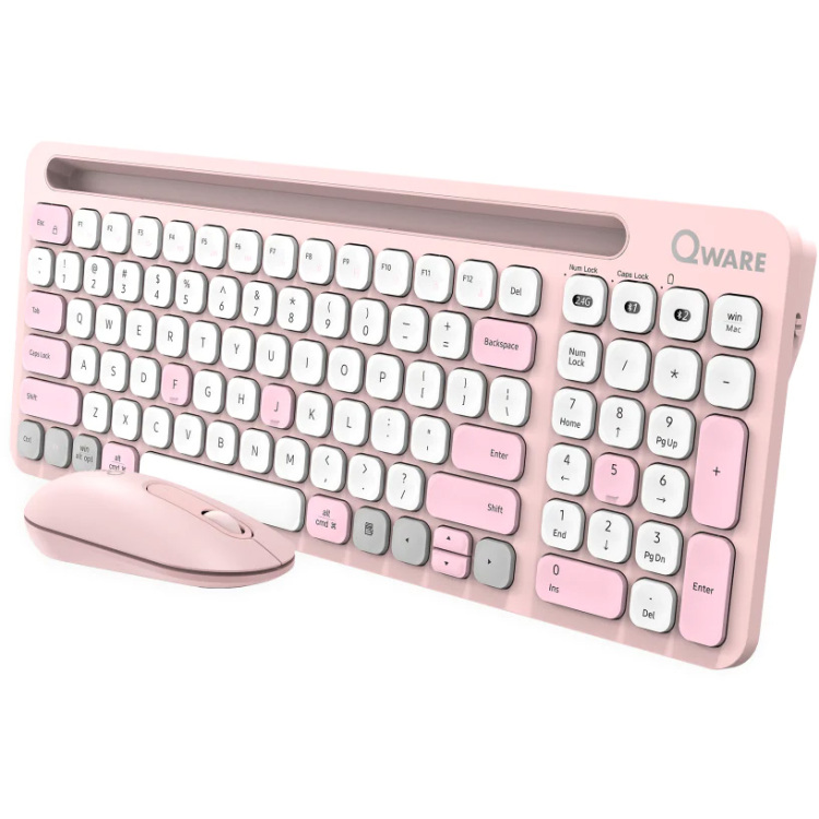 Qware Florence Draadloze Combo desktopset