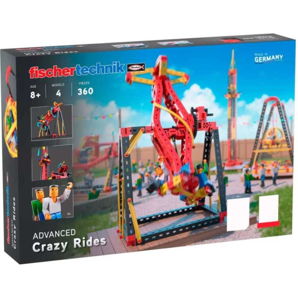 fischertechnik Advanced - Crazy Rides Constructiespeelgoed