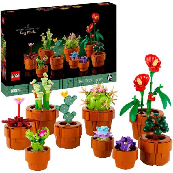 LEGO Botanical Collection - Miniplantjes Constructiespeelgoed