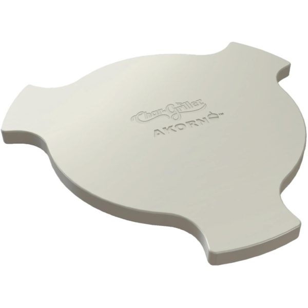 Char-Griller AKORN Jr. Smokin' Stone en Heat Deflector afdekking