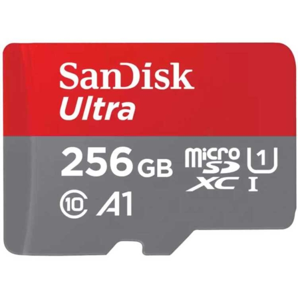 SanDisk Ultra 256 GB microSDXC geheugenkaart