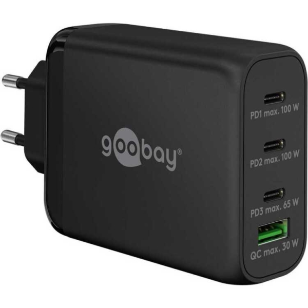goobay USB-C PD Multiport Quick Charger (100 W) oplader