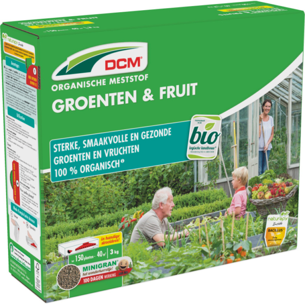 DCM Meststof Groenten & Fruit 3 kg