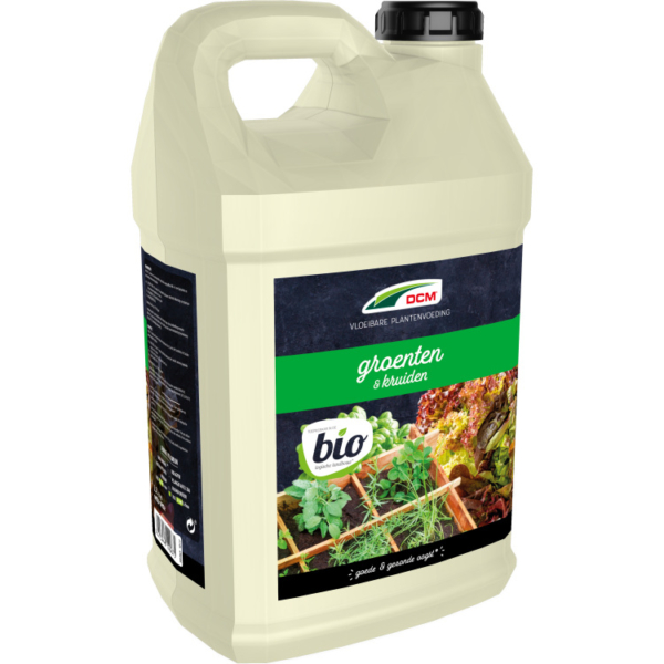 DCM Vloeibare Plantenvoeding Groenten & Kruiden 2,5 L meststof