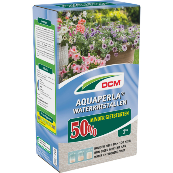 DCM Aquaperla - Waterkristallen 1 kg bodemverbeteraar