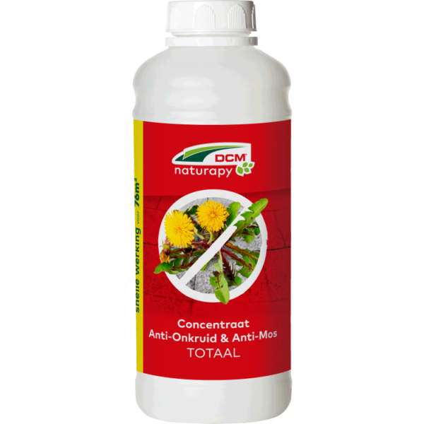 DCM Anti-Onkruid & Anti-Mos - Totaal - Concentraat 1 L onkruidverdelger