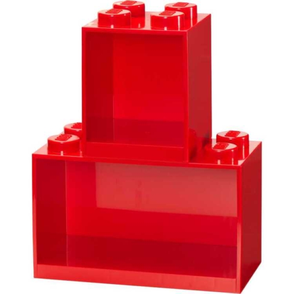 Room Copenhagen LEGO Brick Shelf Set, 4 + 8 noppen wandschap