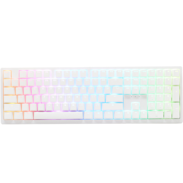 Ducky Zero 6108 Pure White gaming toetsenbord