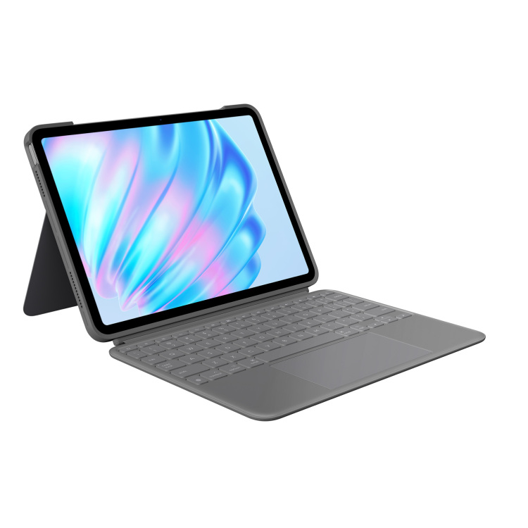 Logitech Combo Touch iPad Air 11" (M2), iPad Air (4e en 5e generatie - 2020, 2022) Keyboard Case toetsenbord