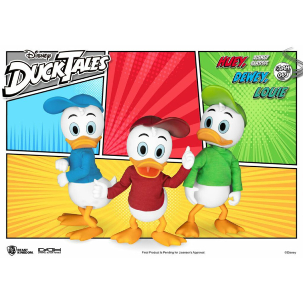 Beast Kingdom Disney: DuckTales - Huey Dewey and Louie 1:9 Scale Figure Set decoratie