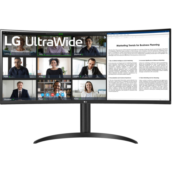 LG UltraWide 34WR55QK-B ledmonitor