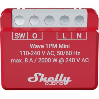 Shelly Qubino Wave 1PM Mini relais